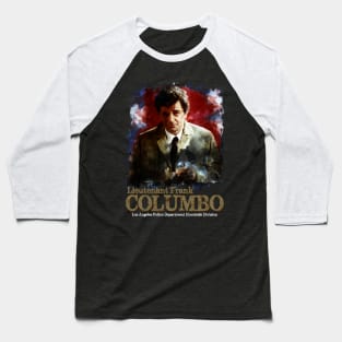 Columbo Inspired Deisgn Baseball T-Shirt